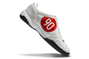 Total 90 'WHITE/RED' 2025 - INDOOR SOCCER CLEATS