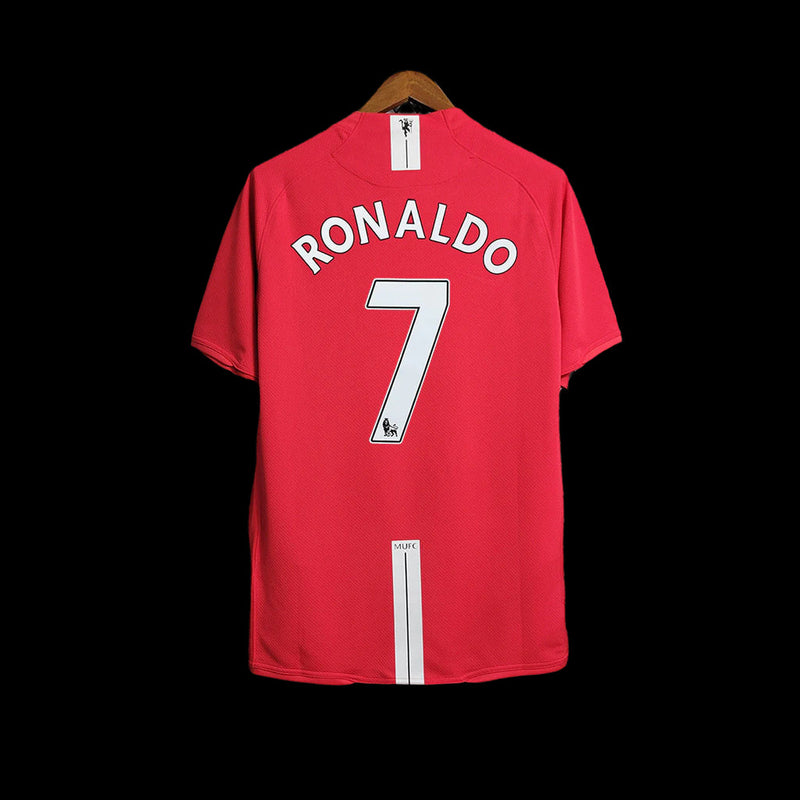 Cristiano Ronaldo 7 Retro Manchester United 07/08 -Fan Version
