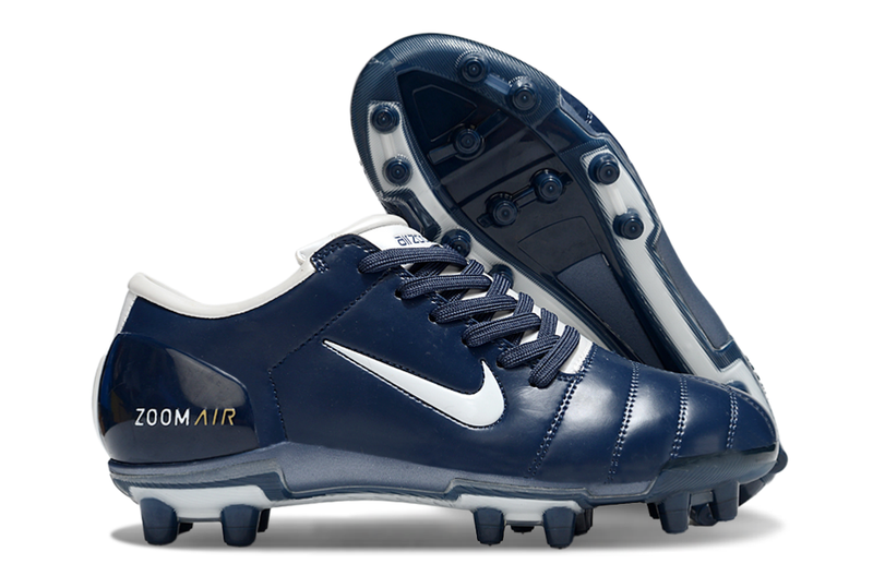 Nike Total 90 III T90 FG - FIRM GROUND Cleats - BLUE/WHITE