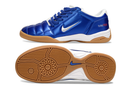 Total 90 'BLUE/WHITE' 2025 - INDOOR SOCCER CLEATS