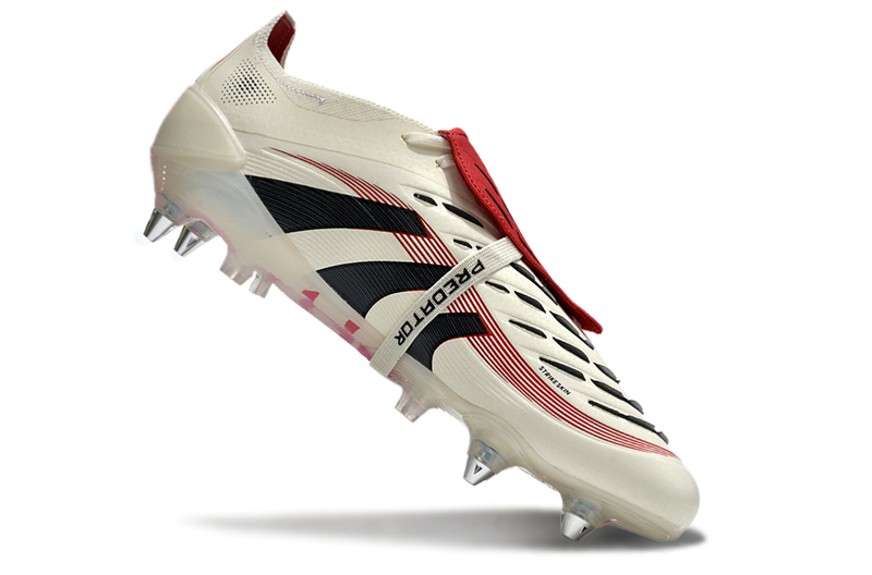 Adidas Predator Elite 25 FG Firm Ground Soccer Cleats - BEIGE/BLACK