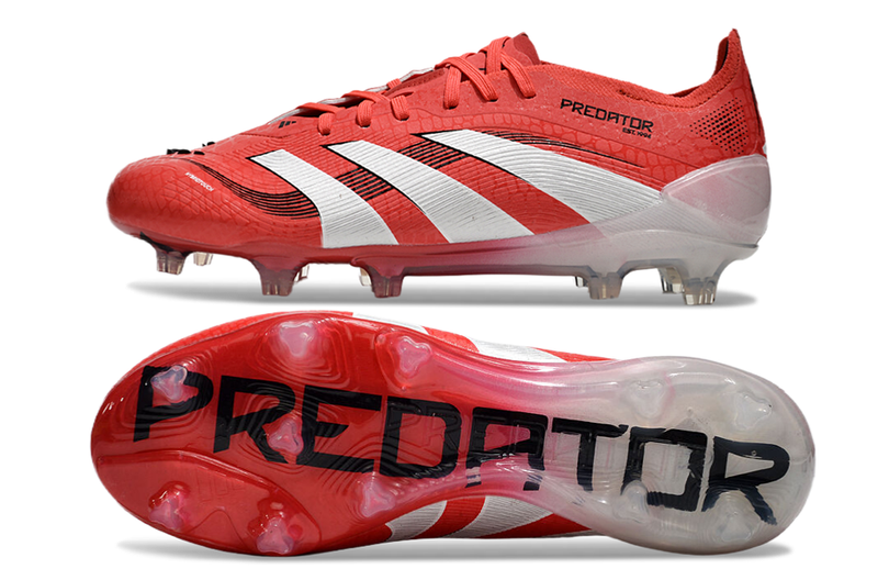Adidas Predator Elite 25 FG Firm Ground Soccer Cleats - RED