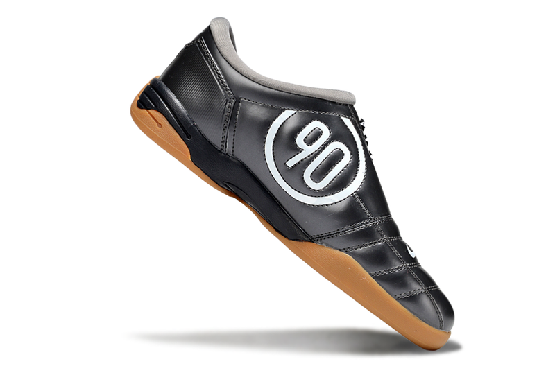 Total 90 'BLACK METALIC/BROWN' 2025 - INDOOR SOCCER CLEATS