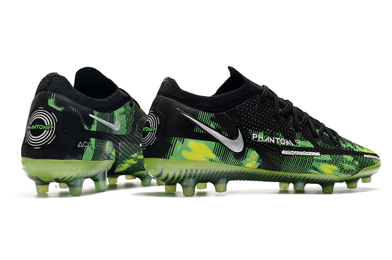 Nike Phantom GT2 Elite DF FG- Black/Green/White