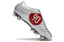 Nike Total 90 III T90 FG - FIRM GROUND Cleats - SILVER/RED