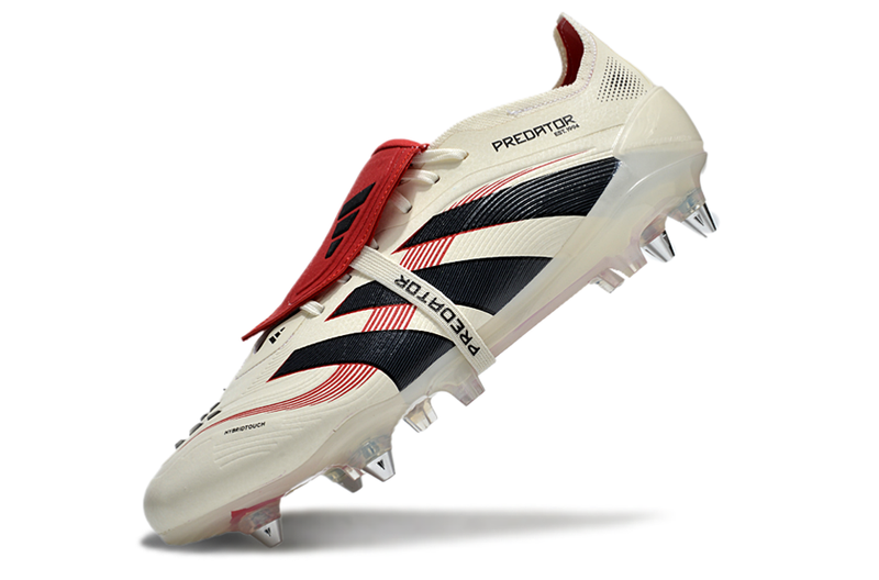 Adidas Predator Elite 25 FG Firm Ground Soccer Cleats - BEIGE/BLACK