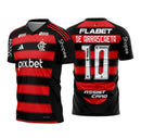 FLAMENGO HOME 25/26 - DE ARRASCAETA - ALL SPONSOR- PLAYER VERSION