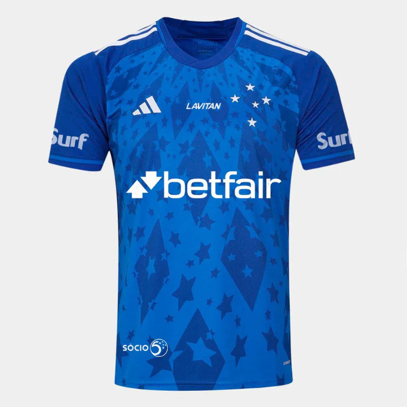 Cruzeiro ADIDAS HOME Football Shirts 2024/25 ALL SPONSOR