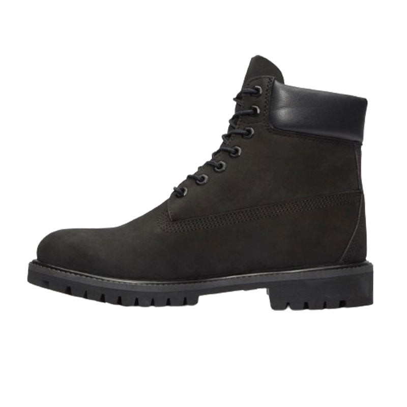 Men's Timberland® Premium 6-Inch Waterproof Boot Black Nubuck 10073