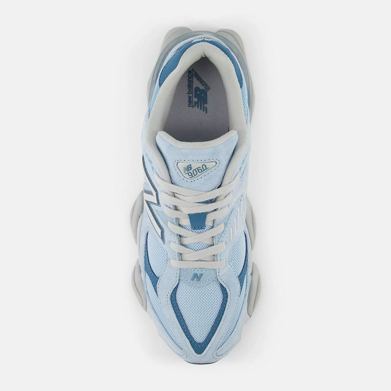 New Balance 9060 Chrome blue with light chrome blue and elemental blue U9060EED
