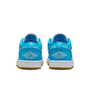 Women's Air Jordan 1 Low White/dk Powder Blue-gum Light Brown DC0774-104