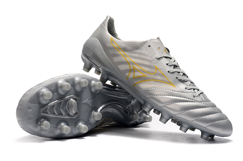 Mizuno Morelia Neo II Made in Japan FG- SILVER/GOLD