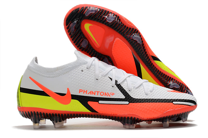 Nike Phantom GT2 Elite DF FG - White/Orange//Yellow