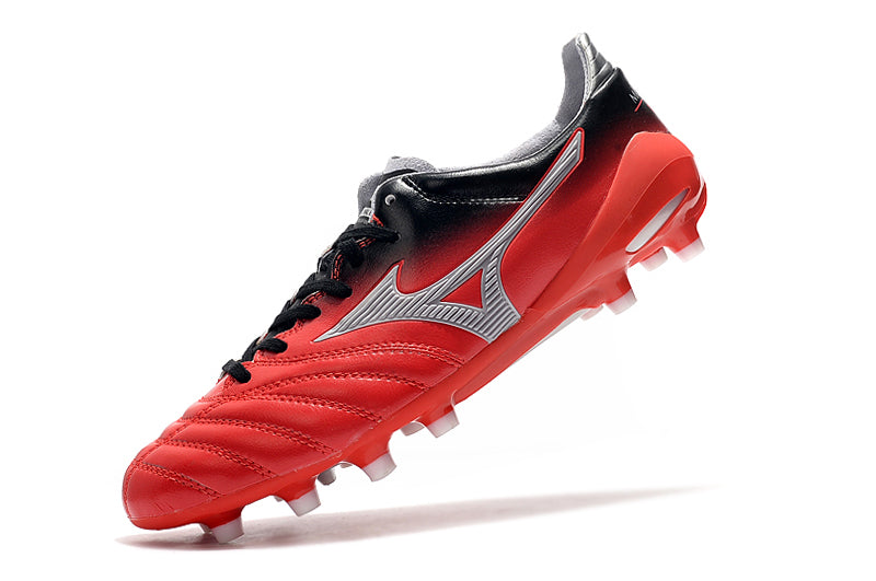 Mizuno Morelia Neo II Made in Japan FG- BLACK/RED