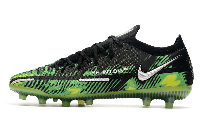 Nike Phantom GT2 Elite DF FG- Black/Green/White