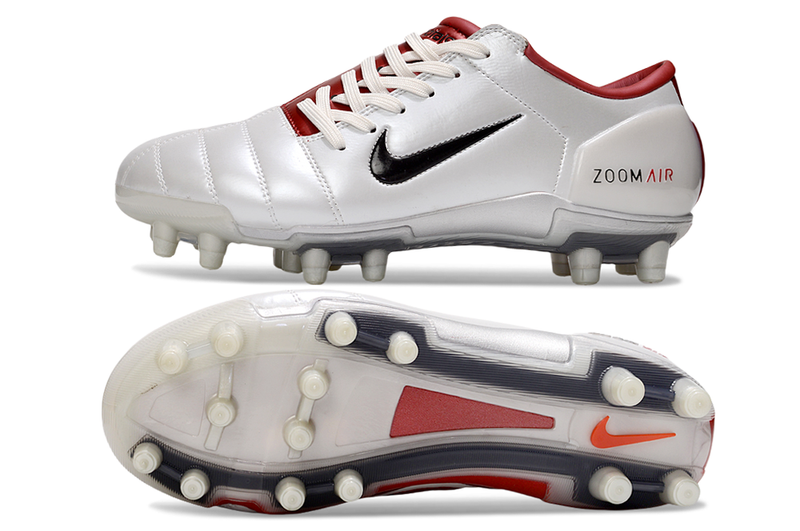 Nike Total 90 III T90 FG - FIRM GROUND Cleats - RED/WHITE