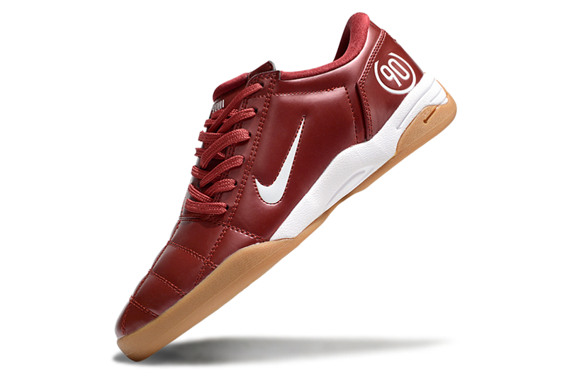 Total 90 'RED/WHITE' 2025 - INDOOR SOCCER CLEATS