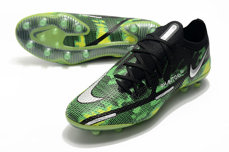 Nike Phantom GT2 Elite DF FG- Black/Green/White