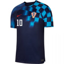 Luka Modri�� Croatia 22/23 II Away Jersey - Fan Version