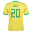 Vinicius Jr. Brazil 22/23 I Home Jersey - Fan Version
